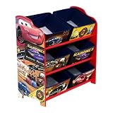 Review DELTA  / Disney Pixar Cars Lightning McQueen 6 Bin Fabric Toy Or