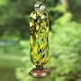 Parasol FILCARN Filigree Blown Glass Hummingbird Feeder - Carnival