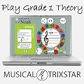 Musical Trixstar Grade 1 Music Theory Computer Game - The fun way to learn!