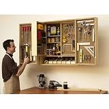 Shop-in-a-box tool cabinet: Downloadable Woodworking Plan