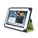 DigiLand 10.1 Inch Tablet Case - Fits Model# DL1010Q - UniGrip 10 Edition Folio Case - MINT GREEN - By Cush Cases