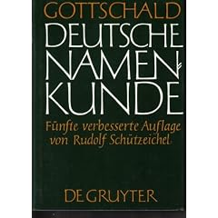 Deutsche Namenkunde