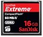 SanDisk SDCFX-016G-X46 16GB/60MB/s Extreme CompactFlash Memory Card