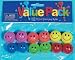 12 smiley - smile face bouncy balls - 27mm