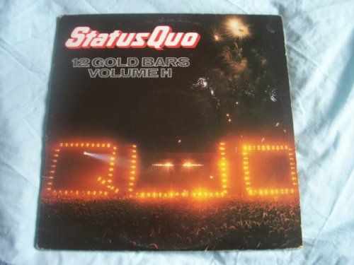 Status Quo STATUS QUO 12 Gold Bars 1+1 UK 2x LP 1984 cd cover