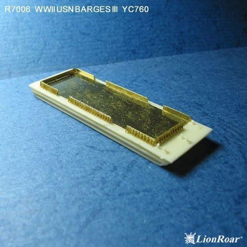3 YC760 1/700 scale model ship-Etched Parts WWII U.S. Navy barge (two vessels case) (japan import) by Shanghai Lion Roar