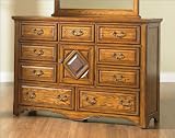 Broyhill 4867-232 Southwest Casa Grande Tall Dresser in Rusty Glaze