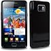 CNL HIGH GLOSS BLACK HYDRO GEL CASE WITH TIGERBOX SCREEN PROTECTOR FOR SAMSUNG GALAXY S2 / SII i9100 MOBILE PHONE