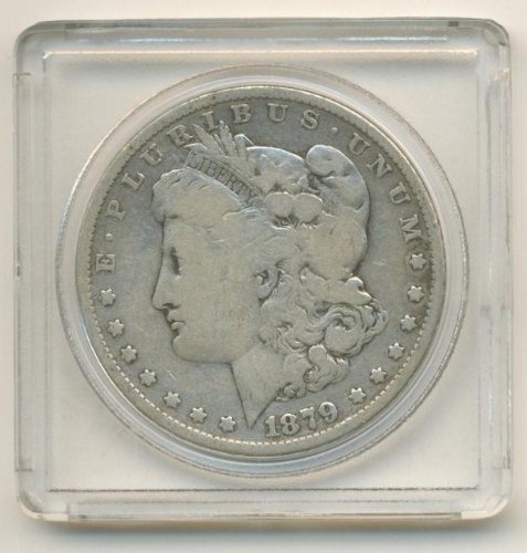 1879-P U.S. Morgan Silver Dollar Coin - 90% Silver-image