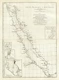 1765 LARGE FRENCH MAP RED SEA SAUDI ARABIA GULF
