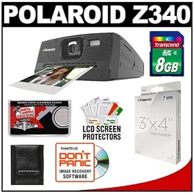 Polaroid Z340 Instant Digital Camera with ZINK Zero Ink Printing Technology + (30) Paper... by Polaroid
