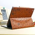 ipad case leather brown (Dark Brown)