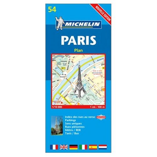 Michelin Map No. 54: (French Edition)