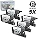 LD Compatible Ink Cartridge Replacement for Brother LC75BK High Yield (Black, 5-Pack) Compatible with Brother MFC-J6510DW MFC-J6710DW MFC-J6910DW MFC-J280W MFC-J430W M