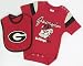 Georgia Bulldogs Infant Starter Onesie w/Bib