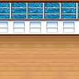 Beistle 52028 1-Pack Cruise Ship Deck Backdrop, 4-Feet by 30-Feet