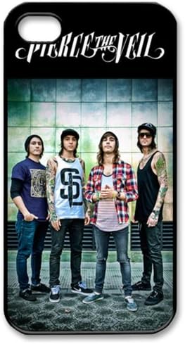 ByHeart pierce the veil Hard Back Case Shell Cover Skin for Apple iPhone 4 and 4S - 1 Pack - Retail Packaging - 5956