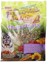 F.M.Brown's Tropical Carnival Natural Chinchilla Food, 3-Pound Package
