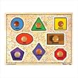 Melissa Doug 3390 Large Shapes Jumbo Knob