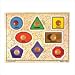 Melissa Doug 3390 Large Shapes Jumbo Knob