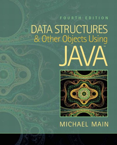 data structures and other objects using java 4th edition