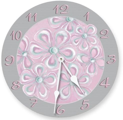 Simply Sweet Round Clock Size: 10"