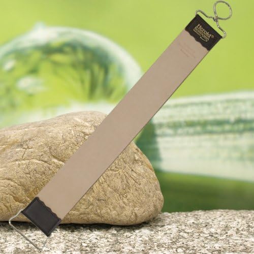 Herold 23071 Russia Type Leather Strope & Canvas Size 40 X 400 Mm