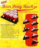 BEER PONG GAME PARTY RACK TAKE TOUR BEST SHOT GET YOUR BALLS WET