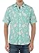 Men's Tropical Crab Hawaiian Shirt - X80 Modern Fit Beach Shirt