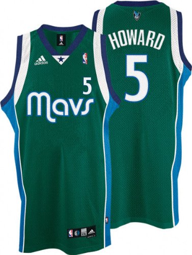 Josh Howard Green adidas NBA Kelly Swingman Dallas Mavericks Youth Jersey