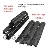 Tactical Saiga 7.62X39 mm Quad Rail System come with 12pc of Cover