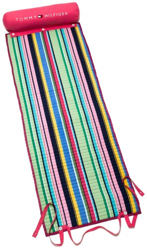 Tommy Hilfiger Beach Mats With Pillow, Clearwater Stripe- Girl