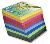 Folia 8970 - Faltpapier, 70 g/m&sup2;, 20 x 20 cm, 500 Blatt, 10-farbig sortiert - Folia