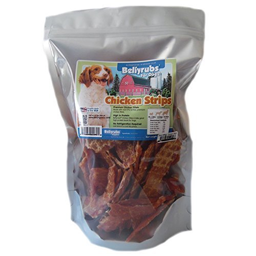 Bellyrubs Chicken Strips Dog Jerky Treats, 20 oz