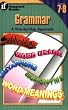 Grammar, A Step-By-Step Approach Homework Booklet, Grades 7 to 8 (Homework Booklets)