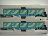 HO車両 車両セット コキ104 18Dコンテナ積載 (2両) #3-511