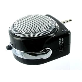 Portable Speaker for iPod Nano Touch Classic iTouch Video Shuffle 1G 2G 3G 4G 4GB 8GB 16GB 32GB Speakers Fits all Mp3 Player (More Colors Available)