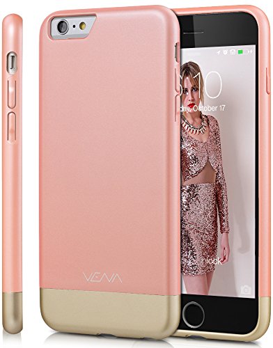 Apple iPhone 6S Plus / 6 Plus Case - VENA [iSlide] Dock-Friendly Slim Fit Hard PolyCarbonate Case for Apple iPhone 6 Plus / 6S Plus (5.5