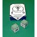 Silver Cup Chalk, Green, 12-Piece Box