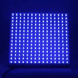 LEDwholesalers 2501BU Blue 225 LED 13.8 Watt Square Grow Light Panel 110 Volt ~ LEDwholesalers