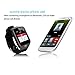 Unlocked Quad-band S29 Smart Watch Phone Support Camera TF Card Micro SD Card SIM Card Bluetooth Wrist Smartwatch Smart Mobile Phone (Black)