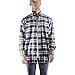 Walnut Creek Mens Button Down Plaid Long Sleeve Flannel Shirt