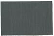 Durable Hand Woven 100% Cotton Solid Pewter Placemat 12x18 Inches Set / 6