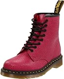 Dr. Martens Women's 1460 W Motorcycle Boot,Beet Red,3 UK (US Women's 5 M)