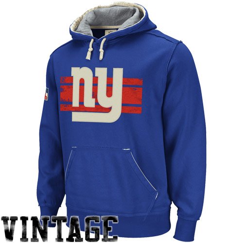 Reebok New York Giants Vintage Applique Hooded Sweatshirt Large