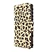 Sharp Aquos Crystal - Cellularvilla Pu Leather Wallet Card Flip Open Pocket Case Cover Pouch For Sharp Aquos Crystal 306SH (Brown Leopard)