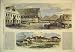1869 Deptford Dockyard Pension Office Colour Print