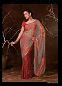 Indian womens ethnic premium fabric designer wedding dress saree
