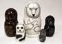 Bears of the World Nesting Doll 5pc./6" - ON SALE NOW