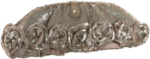 SANTI D4961 Sequin Rosette Clutch